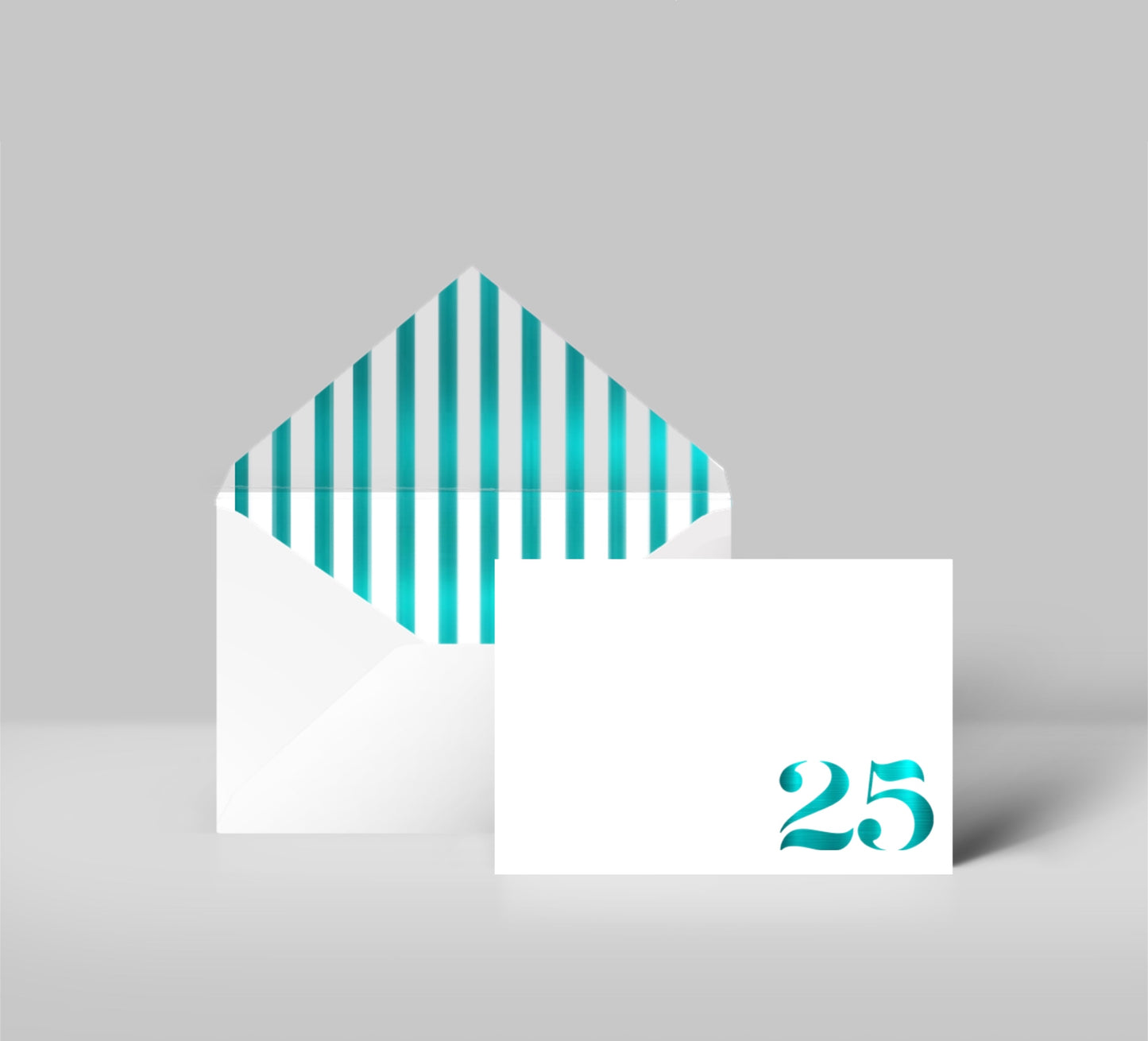 Foil Celebrate! 25 - Greeting Cards