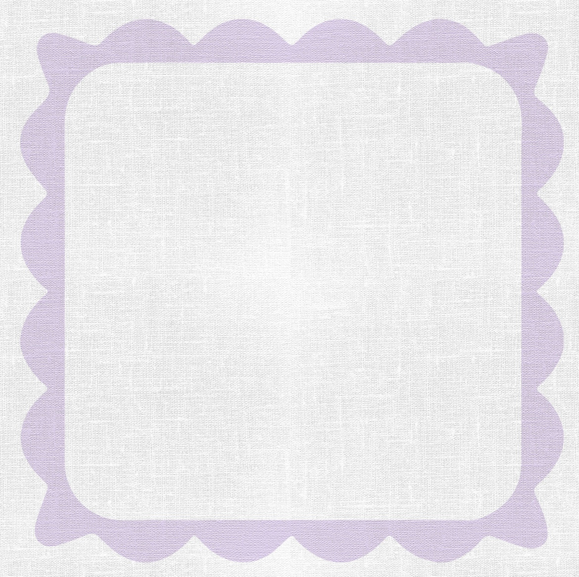 Caroline (Lavender) - Charger - (SQUARE)