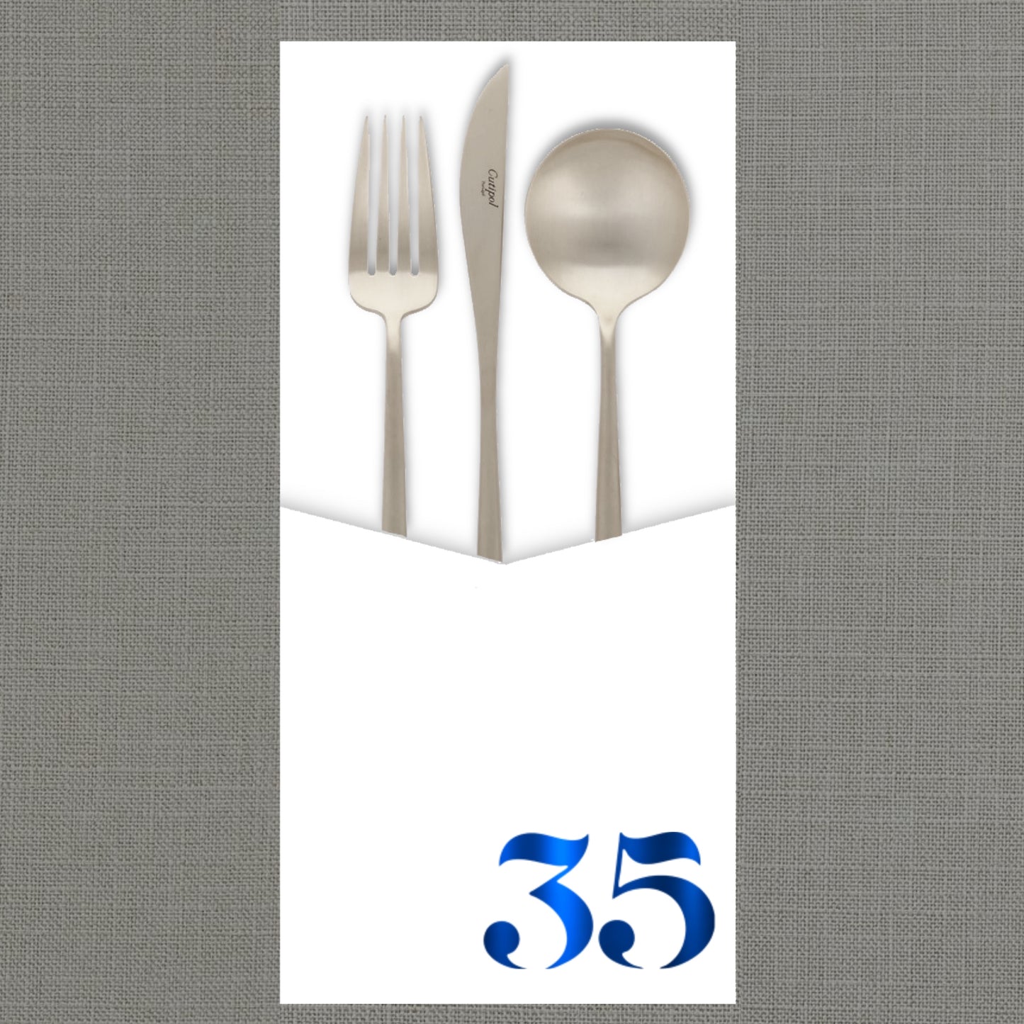 Foil Celebrate! 35 Cutlery Pouch