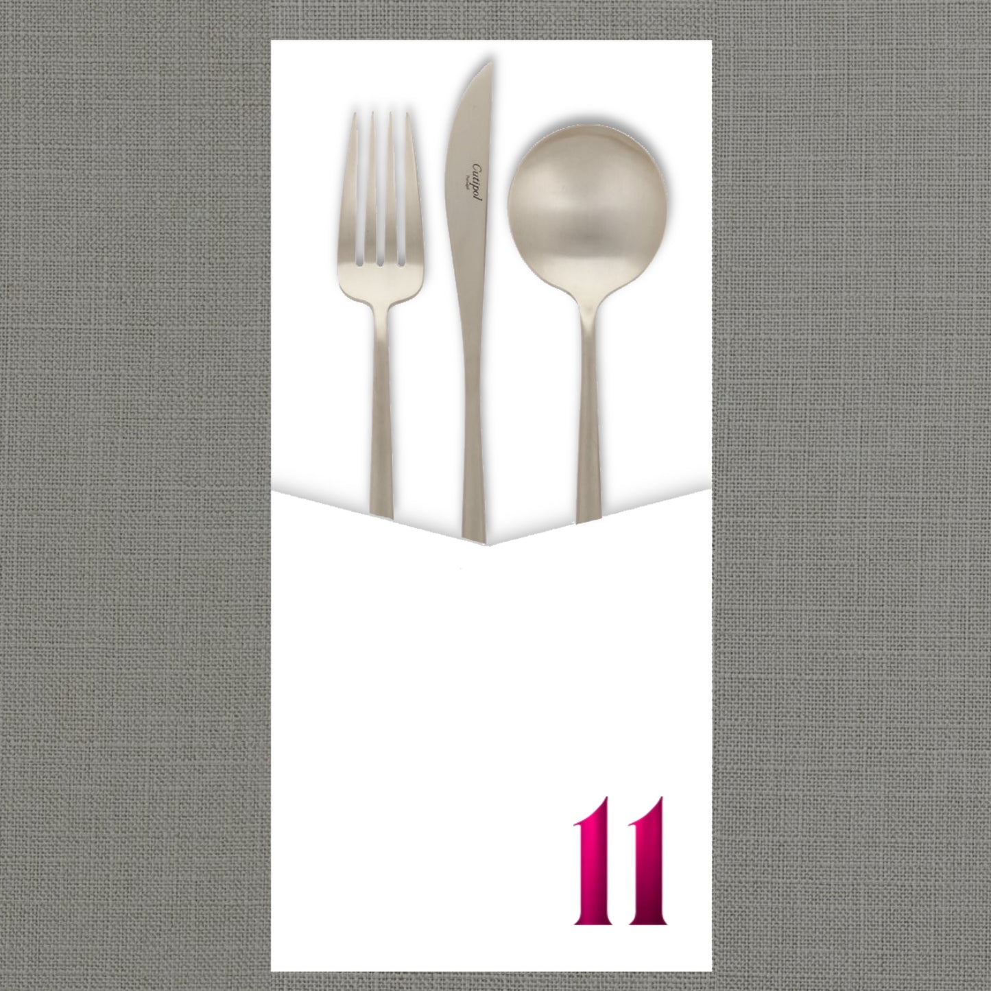 Foil Celebrate! 11 - Cutlery Pouch