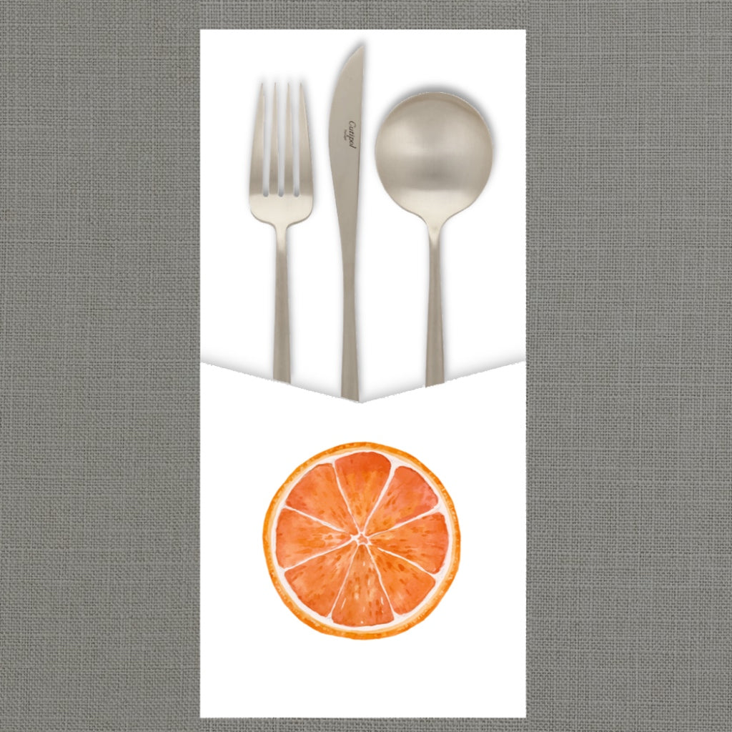 Orange Slice Cutlery Pouch