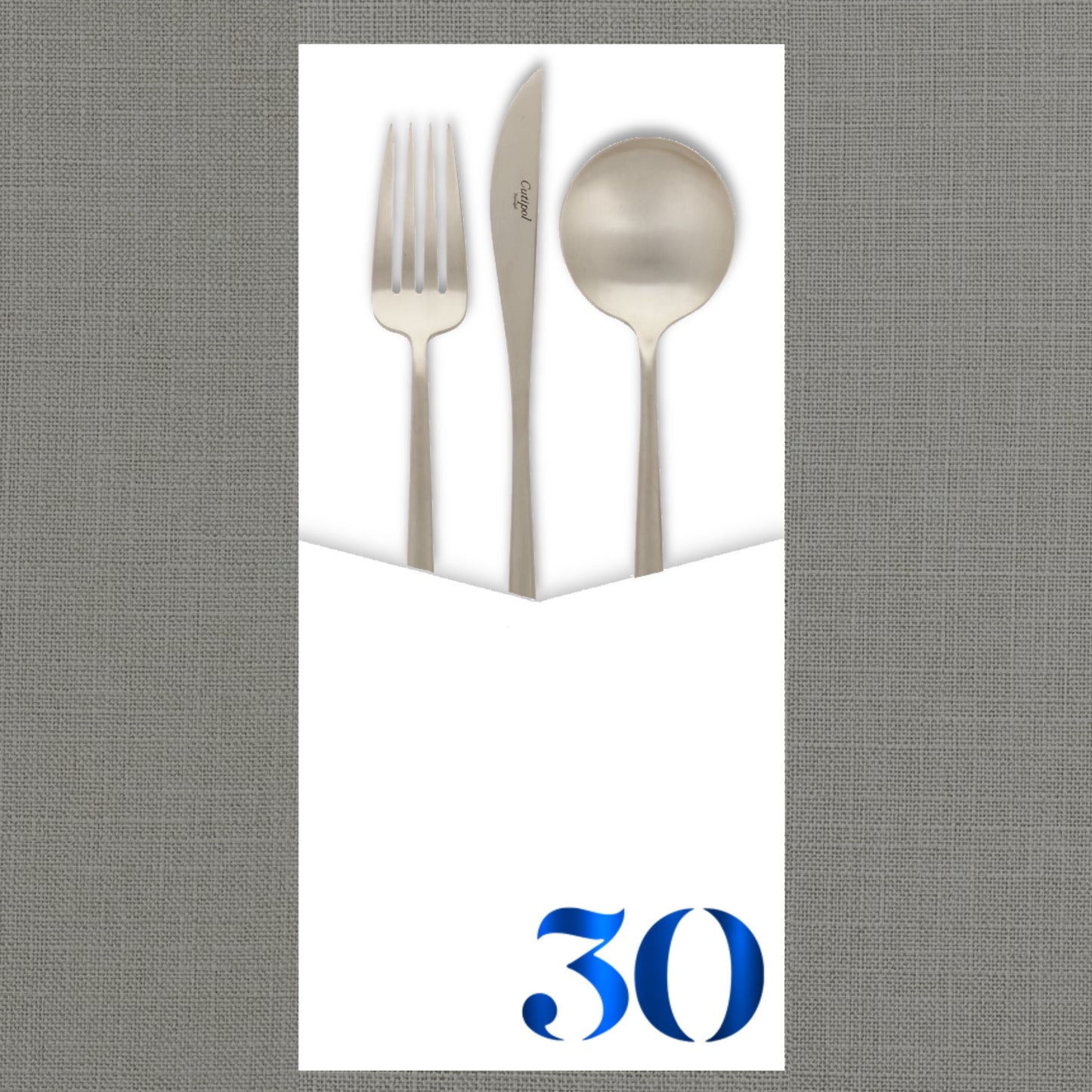 Foil Celebrate! 30 Cutlery Pouch