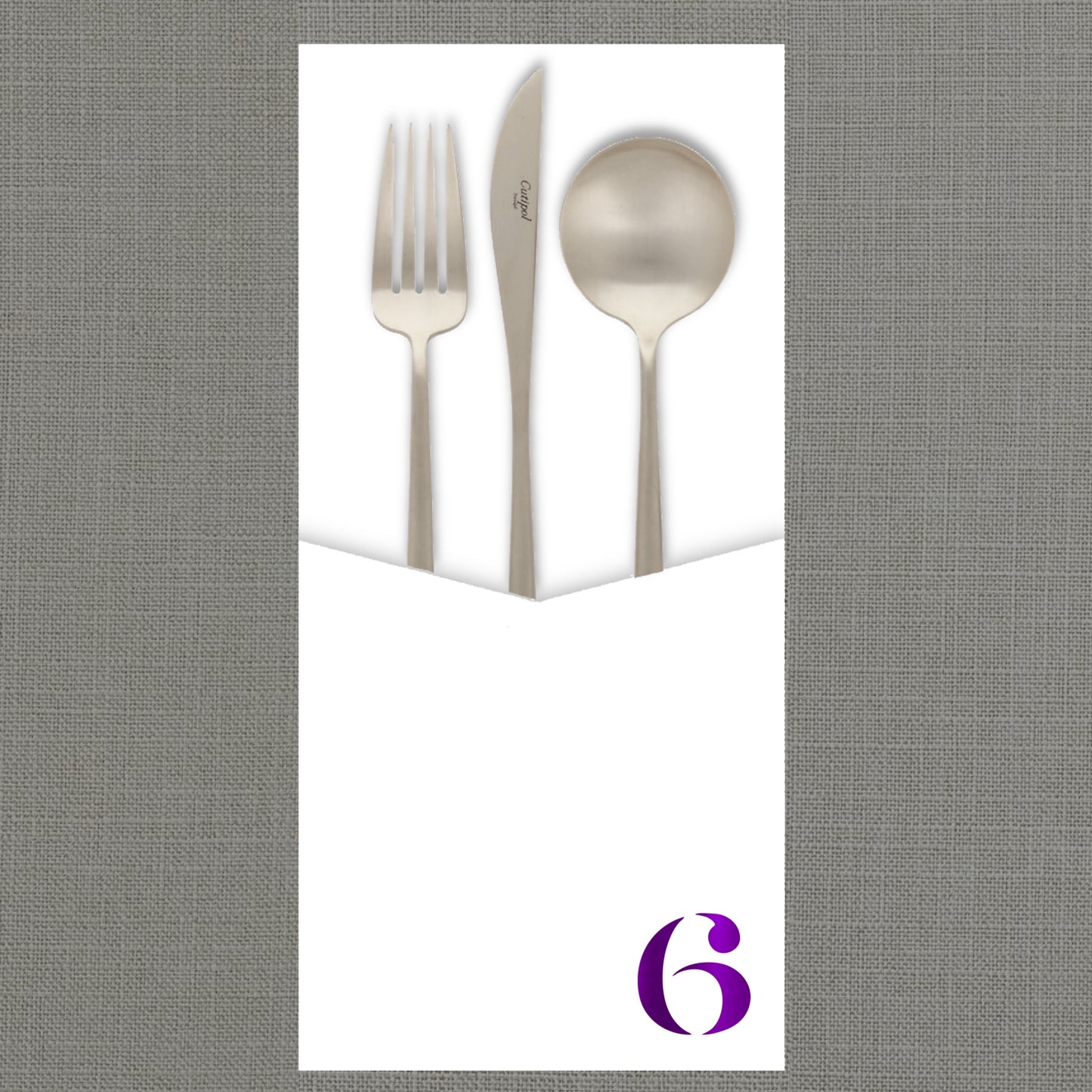 Foil Celebrate! 6 - Cutlery Pouch
