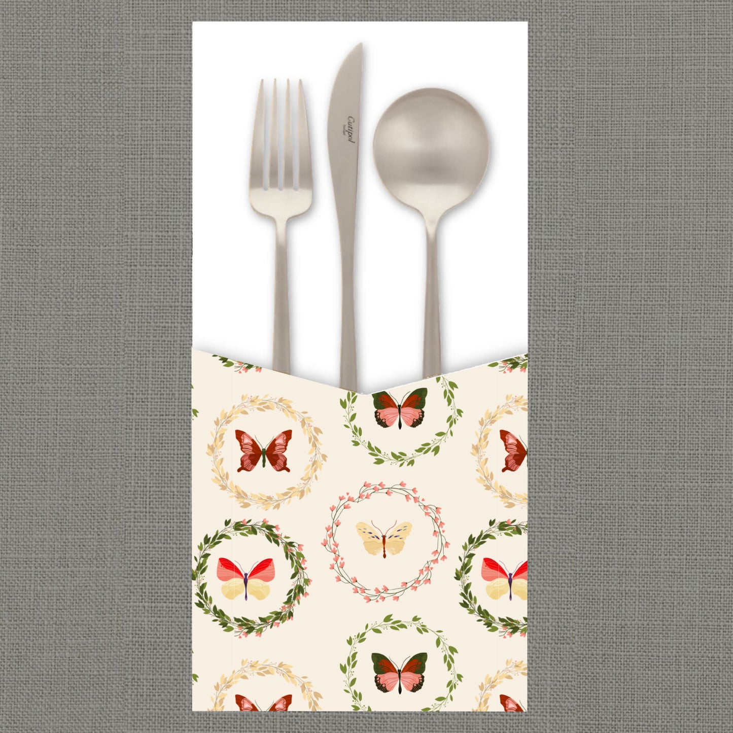 Butterfly Series Cutlery Pouch