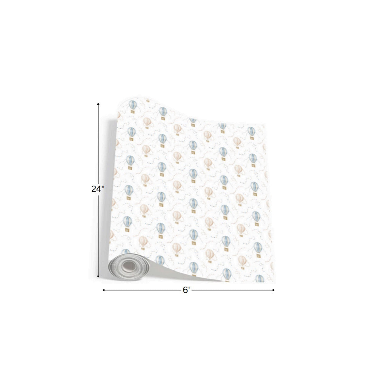 Up Up & Away - Printed Wrapping Paper