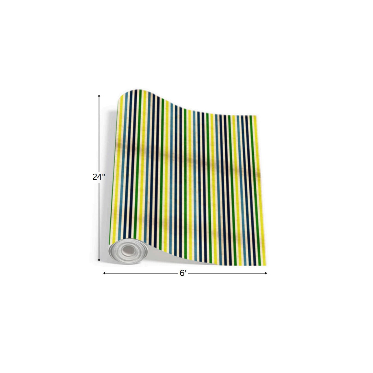 Retro Stripe - Printed Wrapping Paper