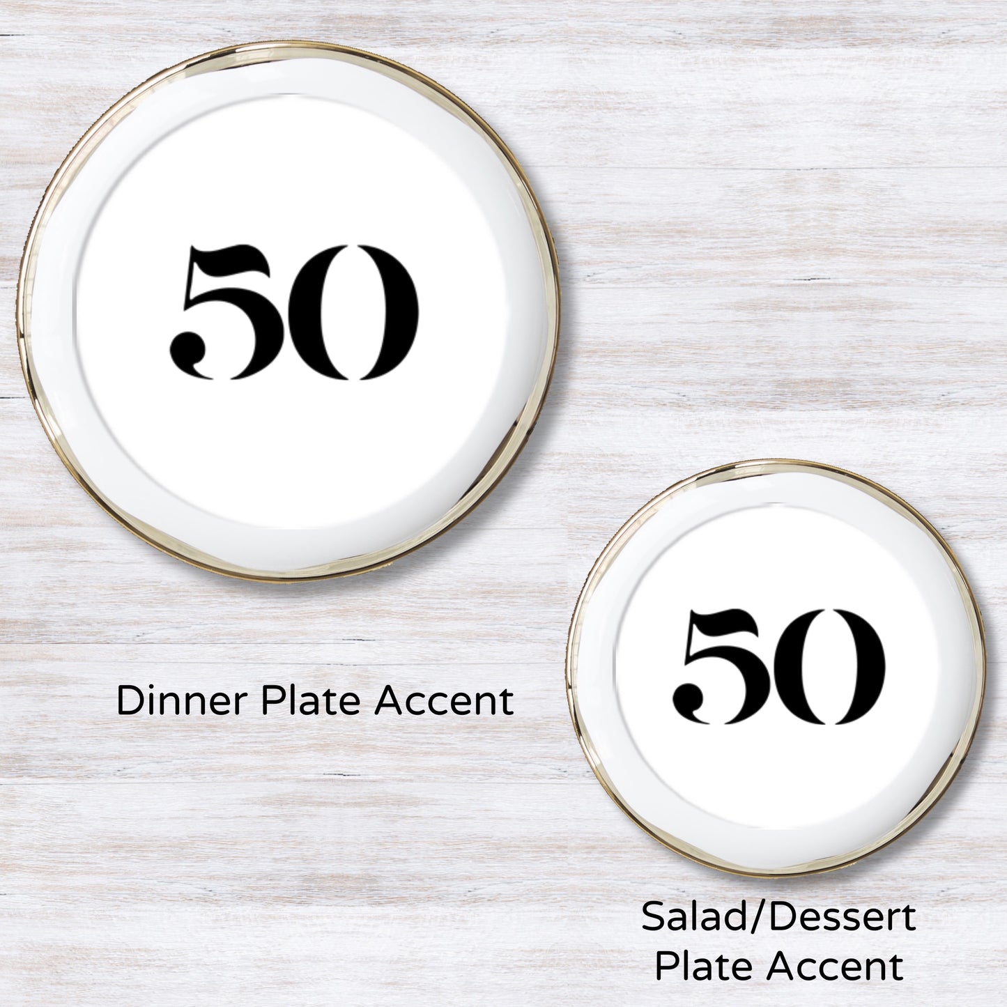 Celebrate! (Black) Plate Accent