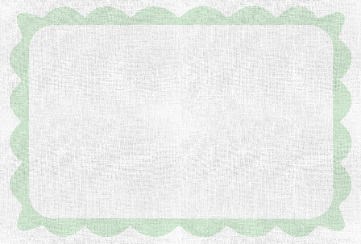 Caroline (Green) - Placemat