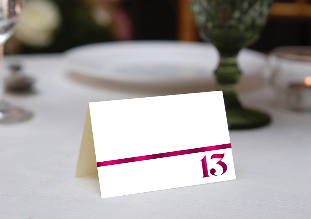 Foil Celebrate! 13 - Place Cards