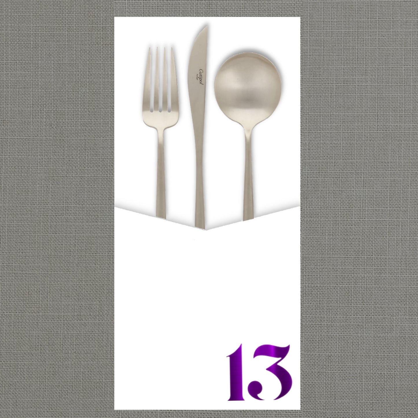 Foil Celebrate! 13 Cutlery Pouch