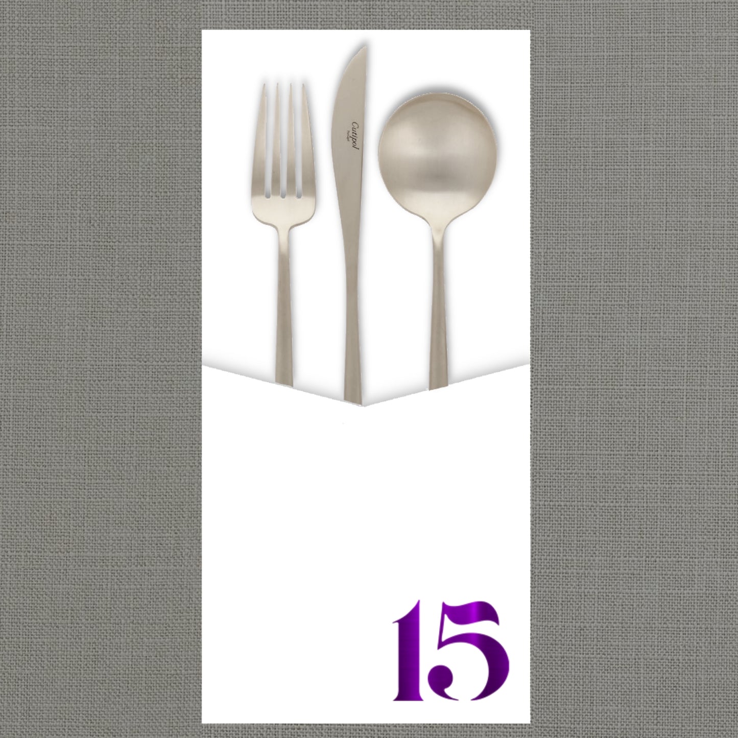 Foil Celebrate! 15 Cutlery Pouch