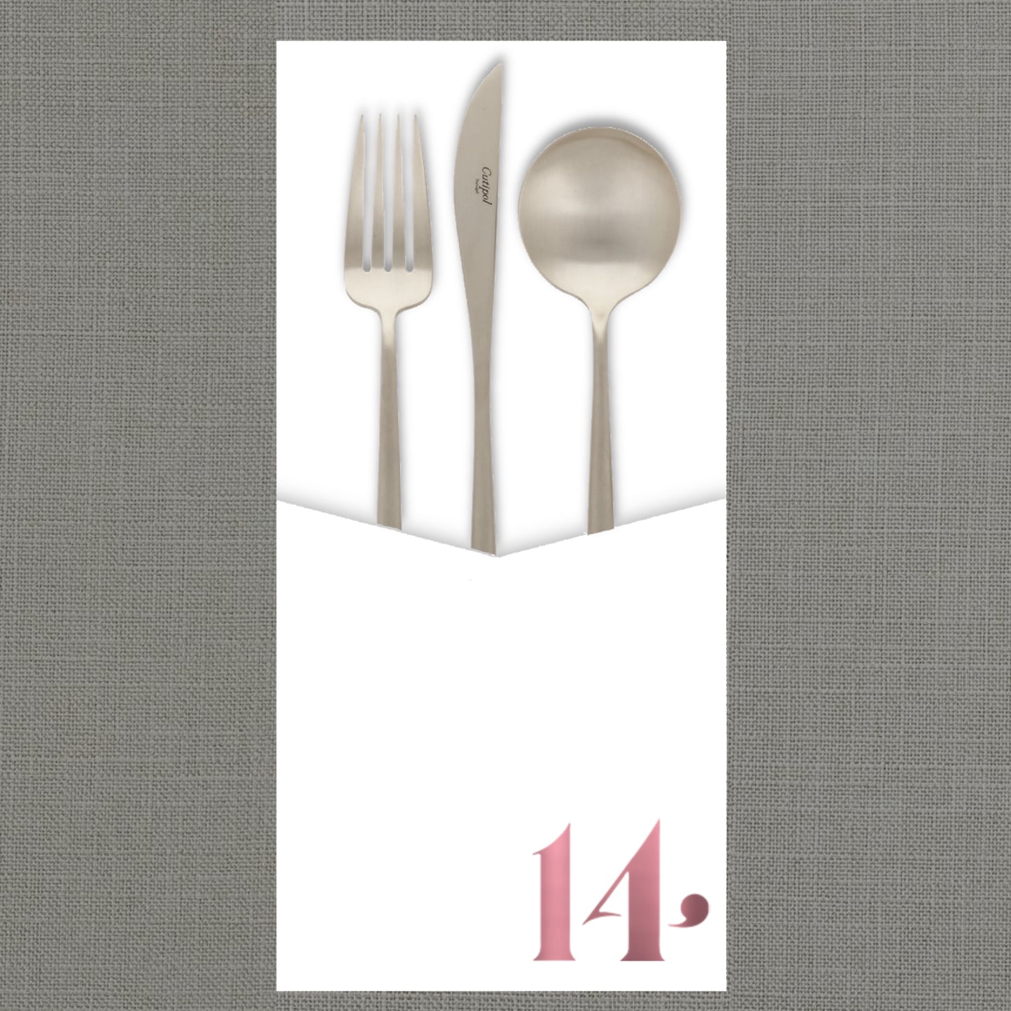 Foil Celebrate! 14 Cutlery Pouch