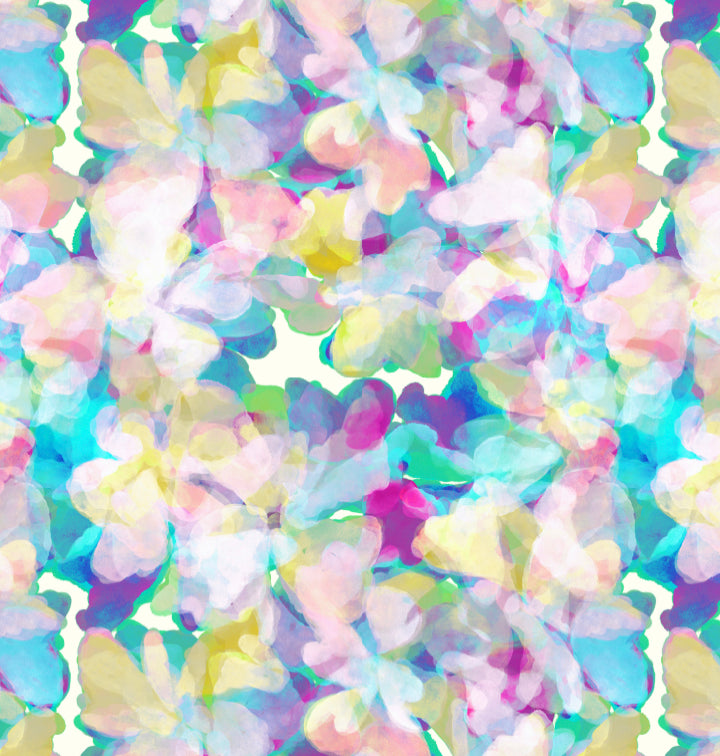 Abstract Flower - Charger - (SQUARE)