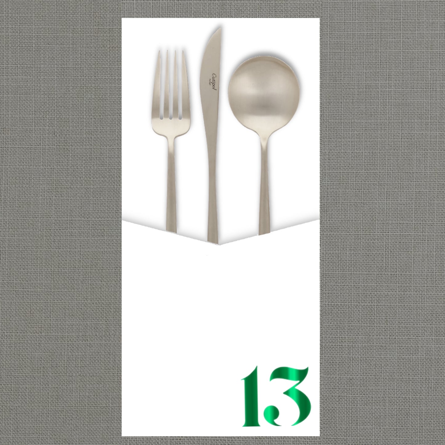 Foil Celebrate! 13 Cutlery Pouch