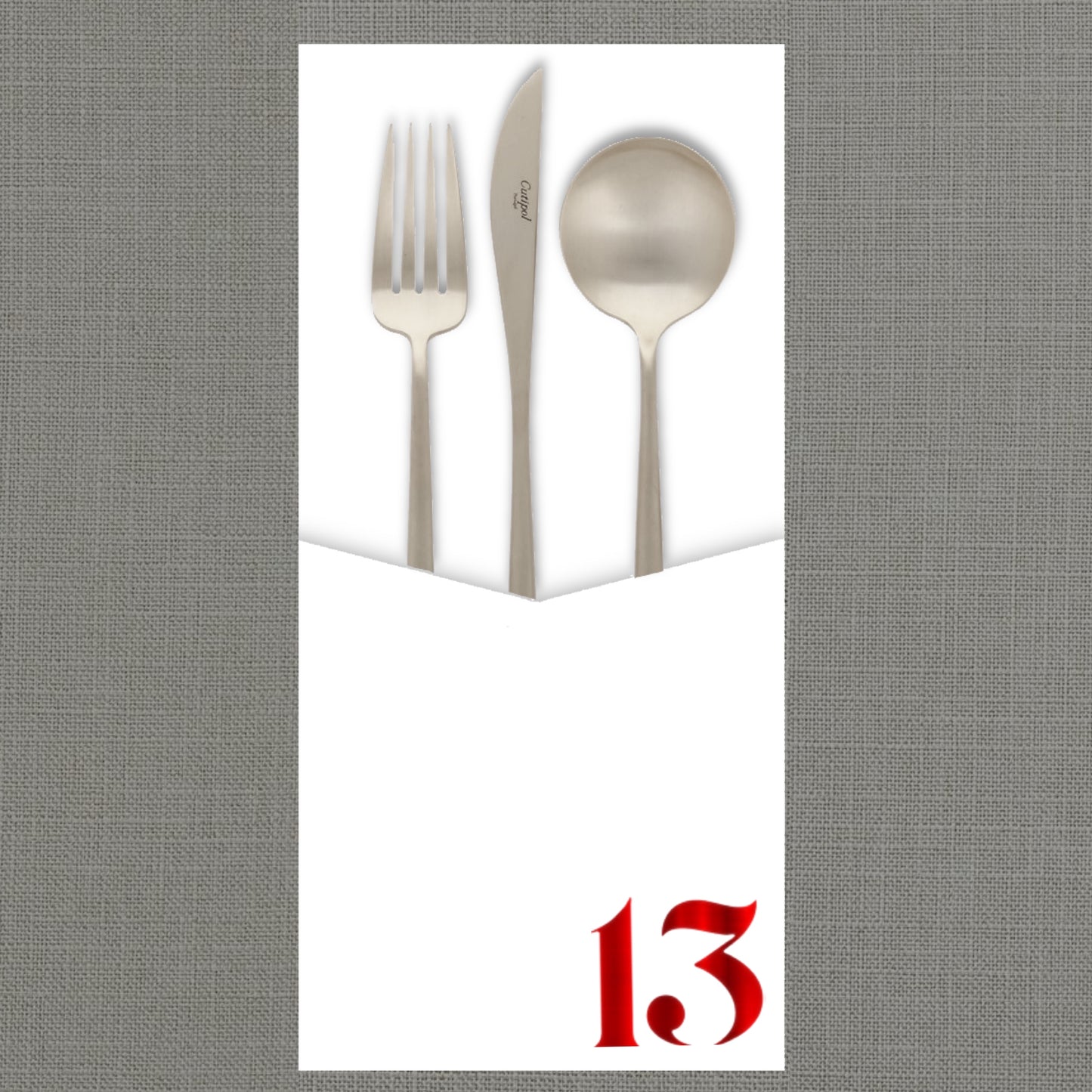 Foil Celebrate! 13 Cutlery Pouch