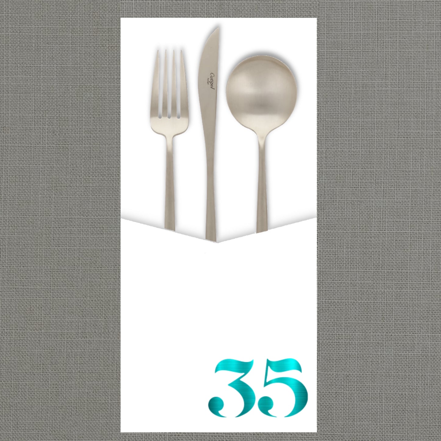 Foil Celebrate! 35 Cutlery Pouch