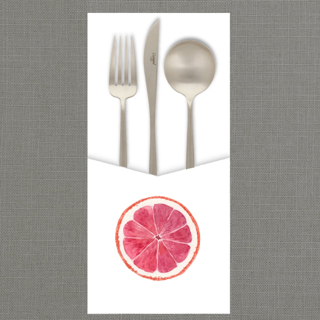Grapefruit Slice Cutlery Pouch