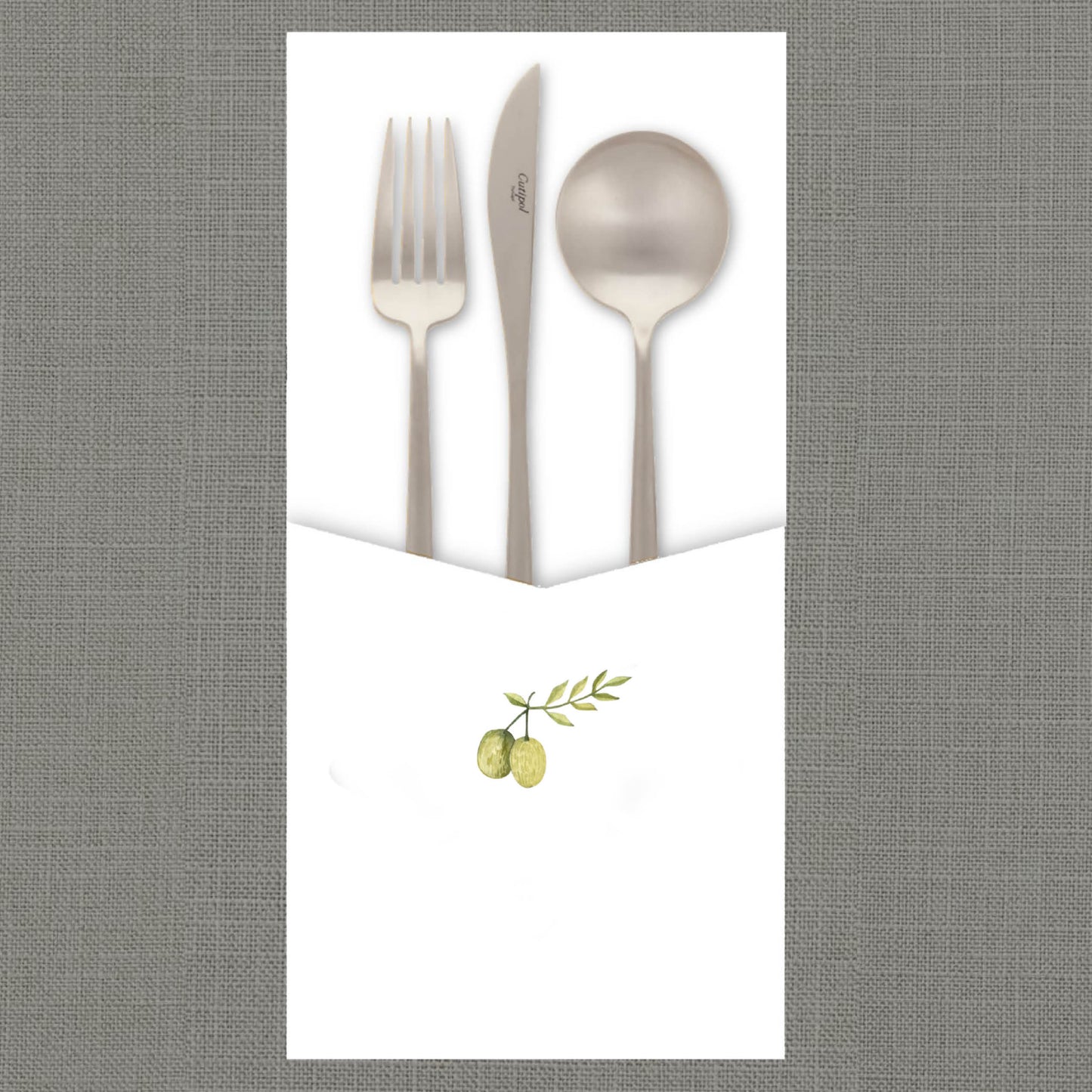 Olive Branch Cutlery Pouch