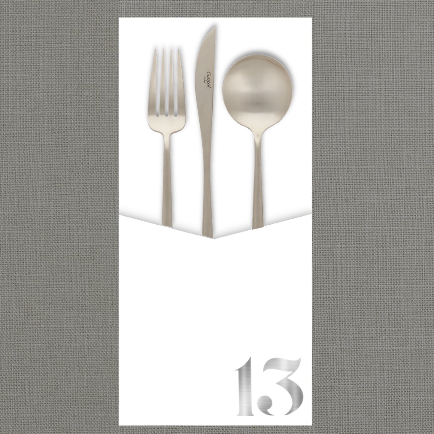 Foil Celebrate! 13 Cutlery Pouch