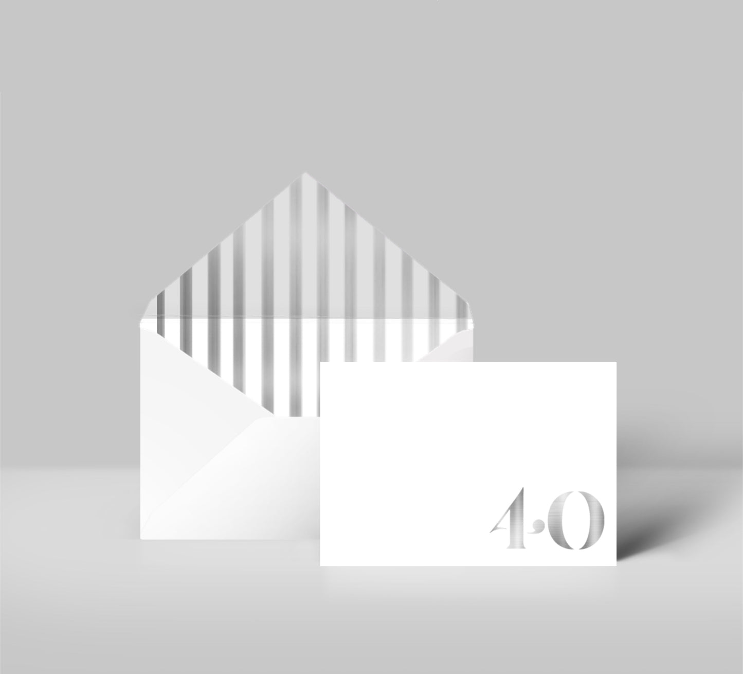 Foil Celebrate! 40 - Greeting Cards