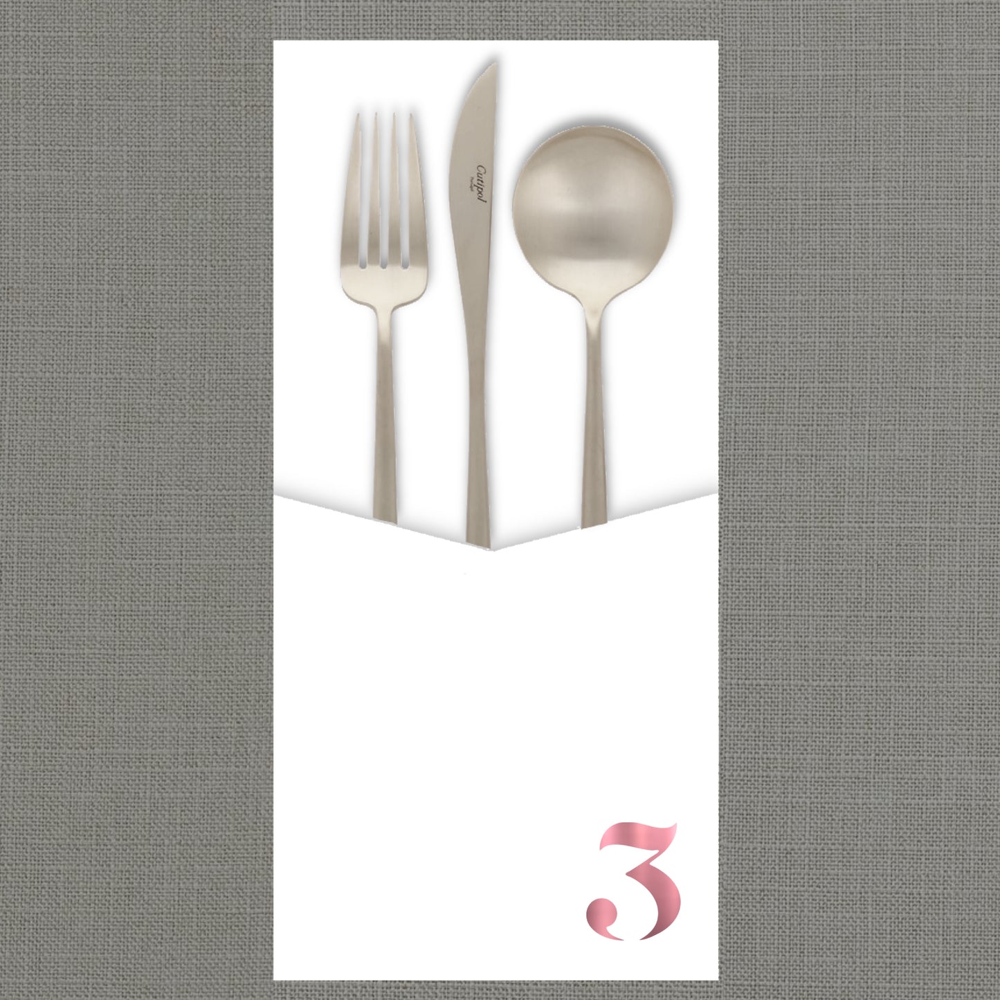 Foil Celebrate! 3 - Cutlery Pouch