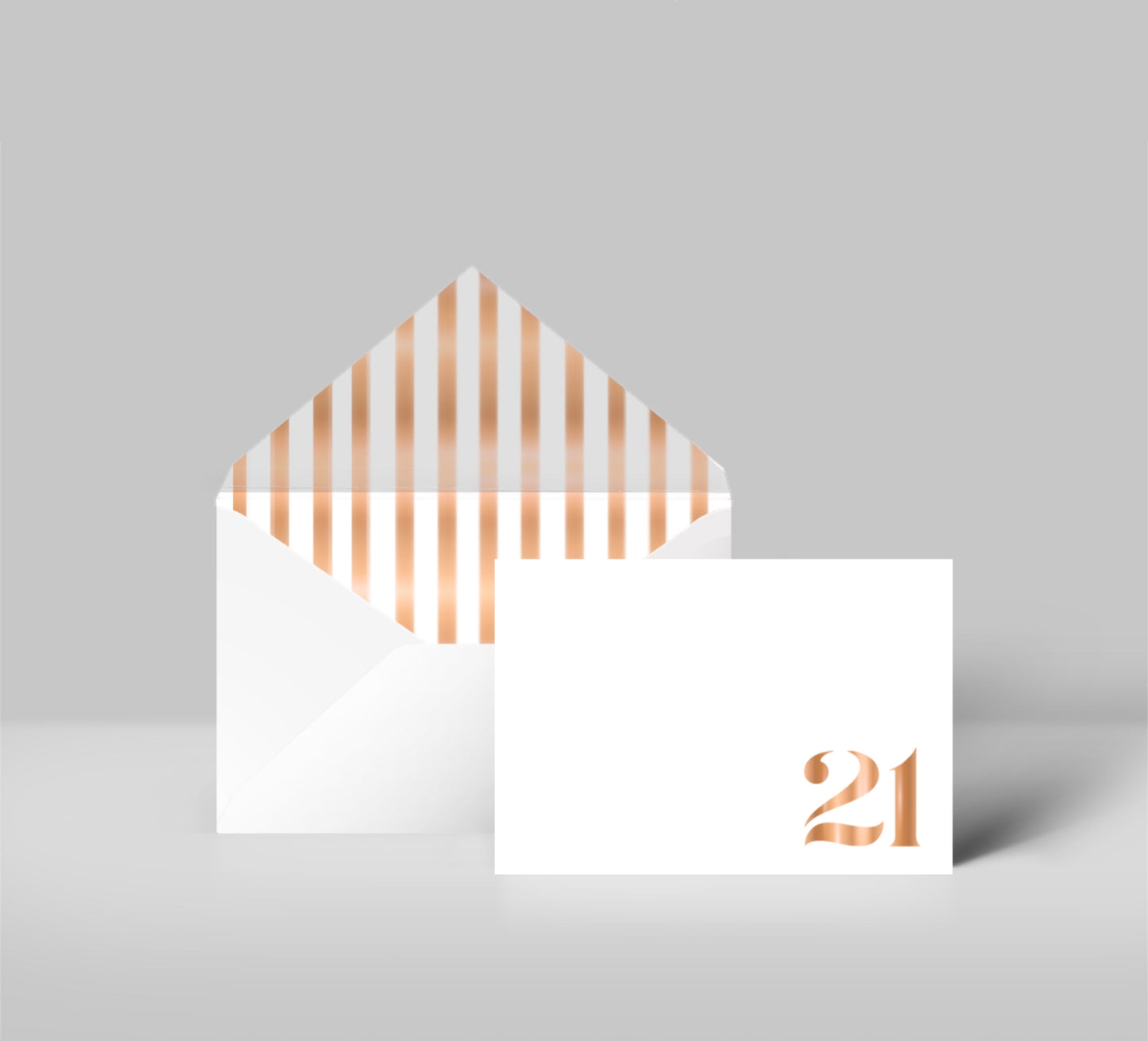 Foil Celebrate! 21 - Greeting Cards