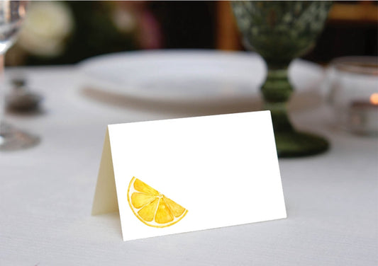 Lemon Slice Place Cards