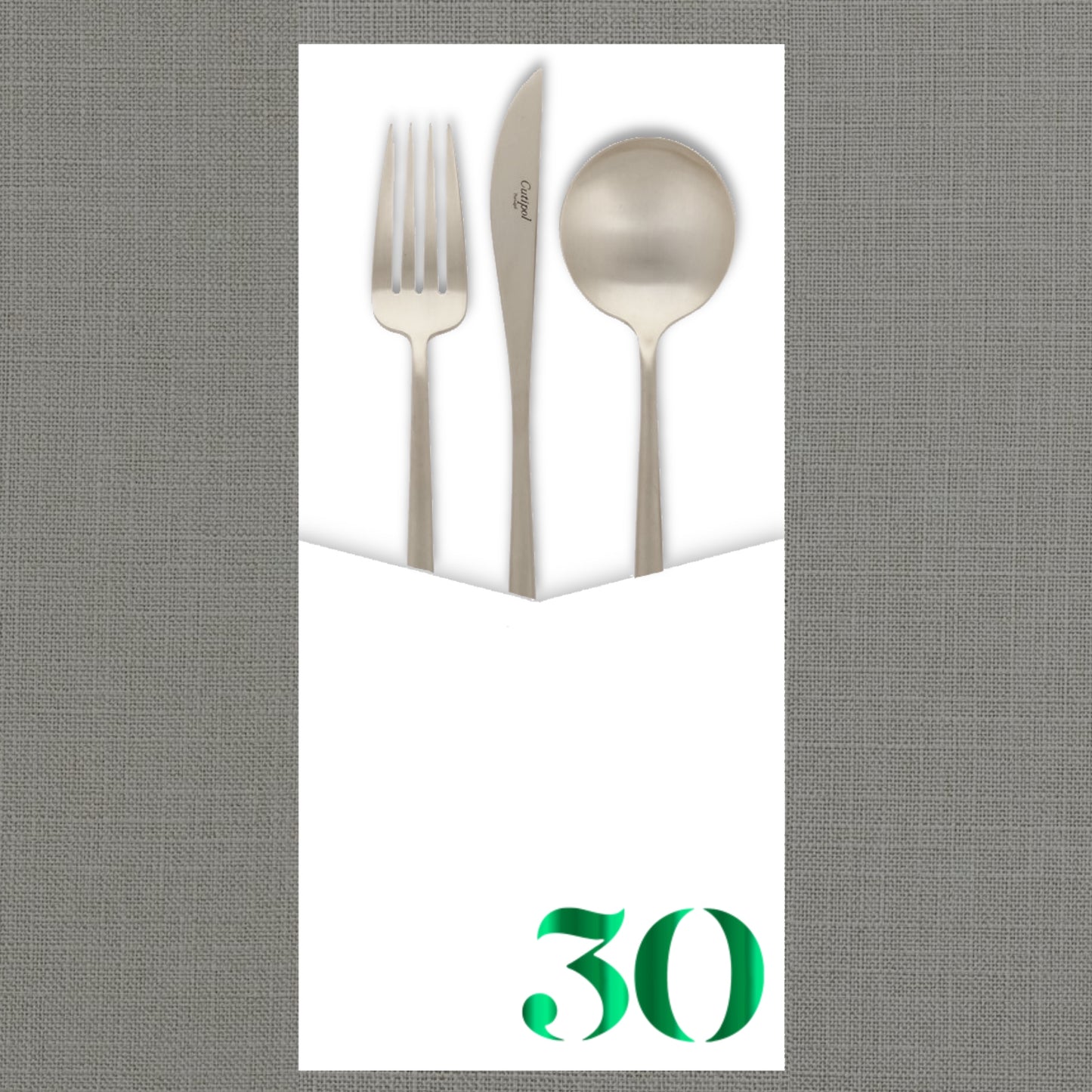 Foil Celebrate! 30 Cutlery Pouch