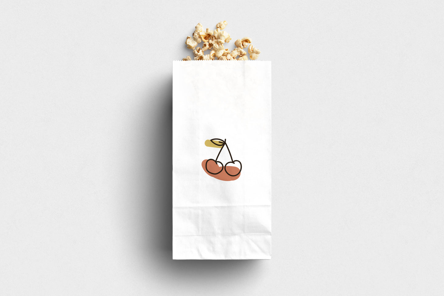 Sweet Cherries Printed Paper Bag