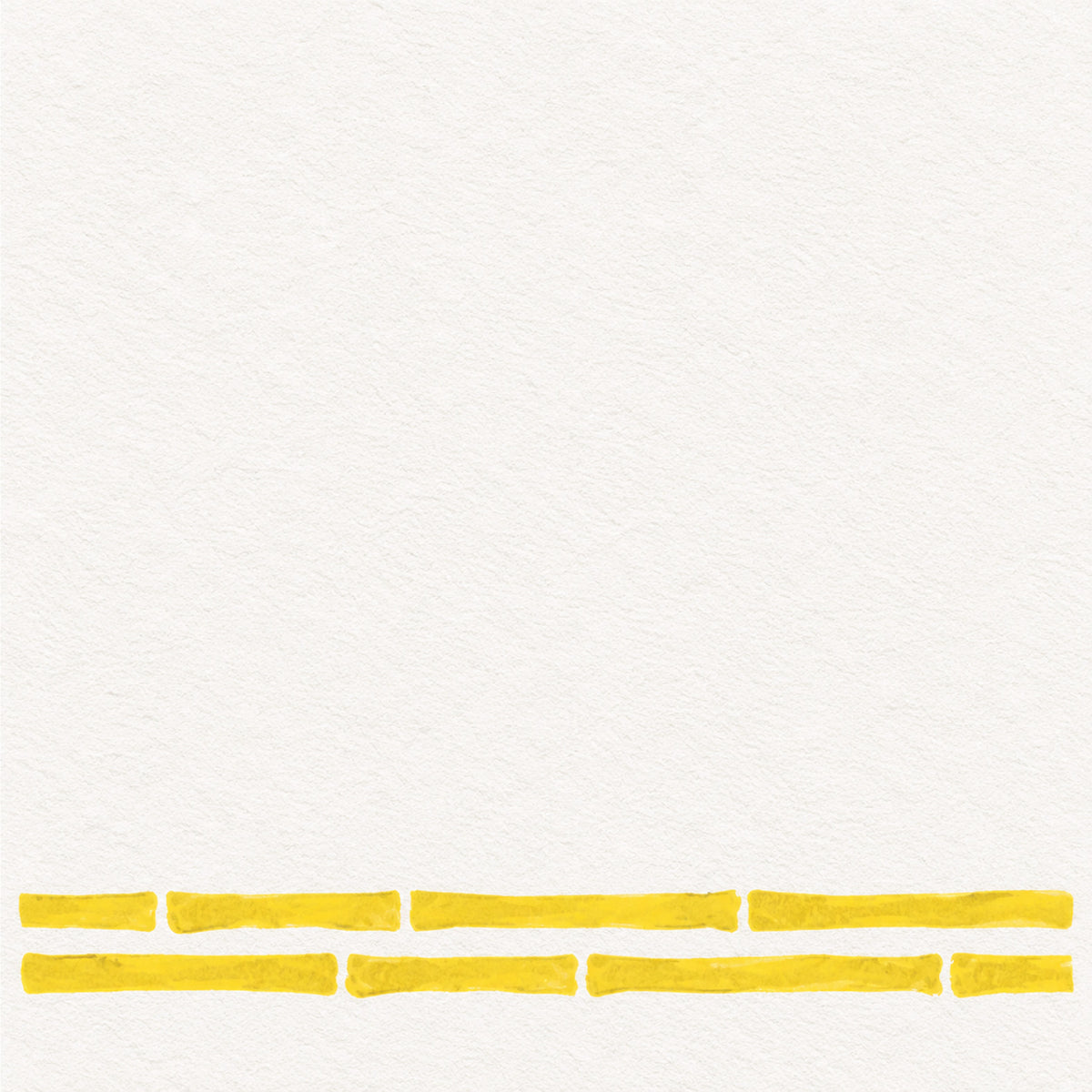 Bamboo Yellow Cocktail Napkin