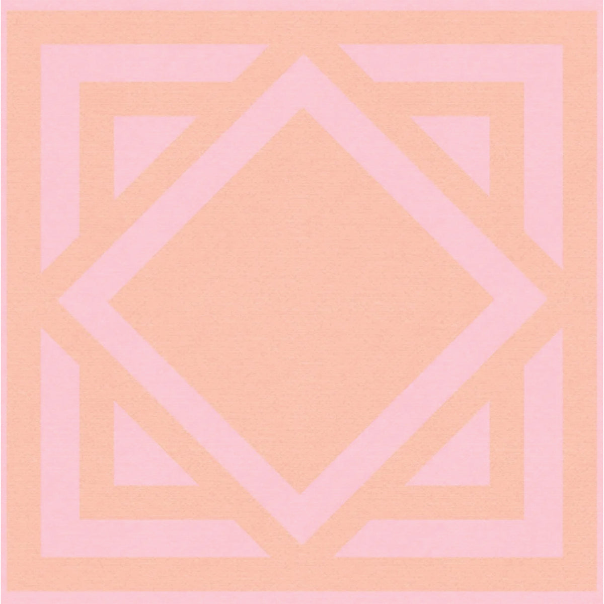 Blush and Coral Cocktail Napkin
