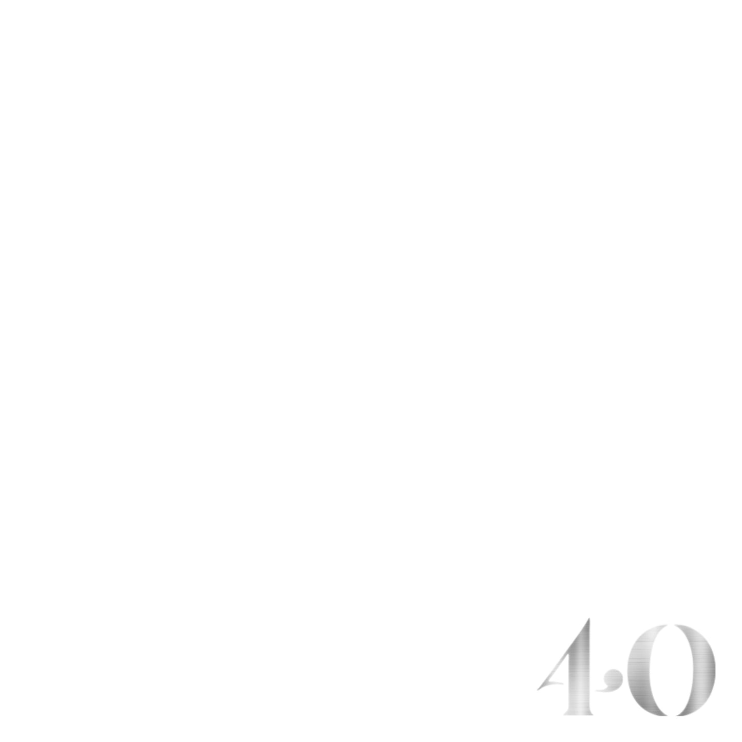 Foil Celebrate! 40 - Charger - (SQUARE)
