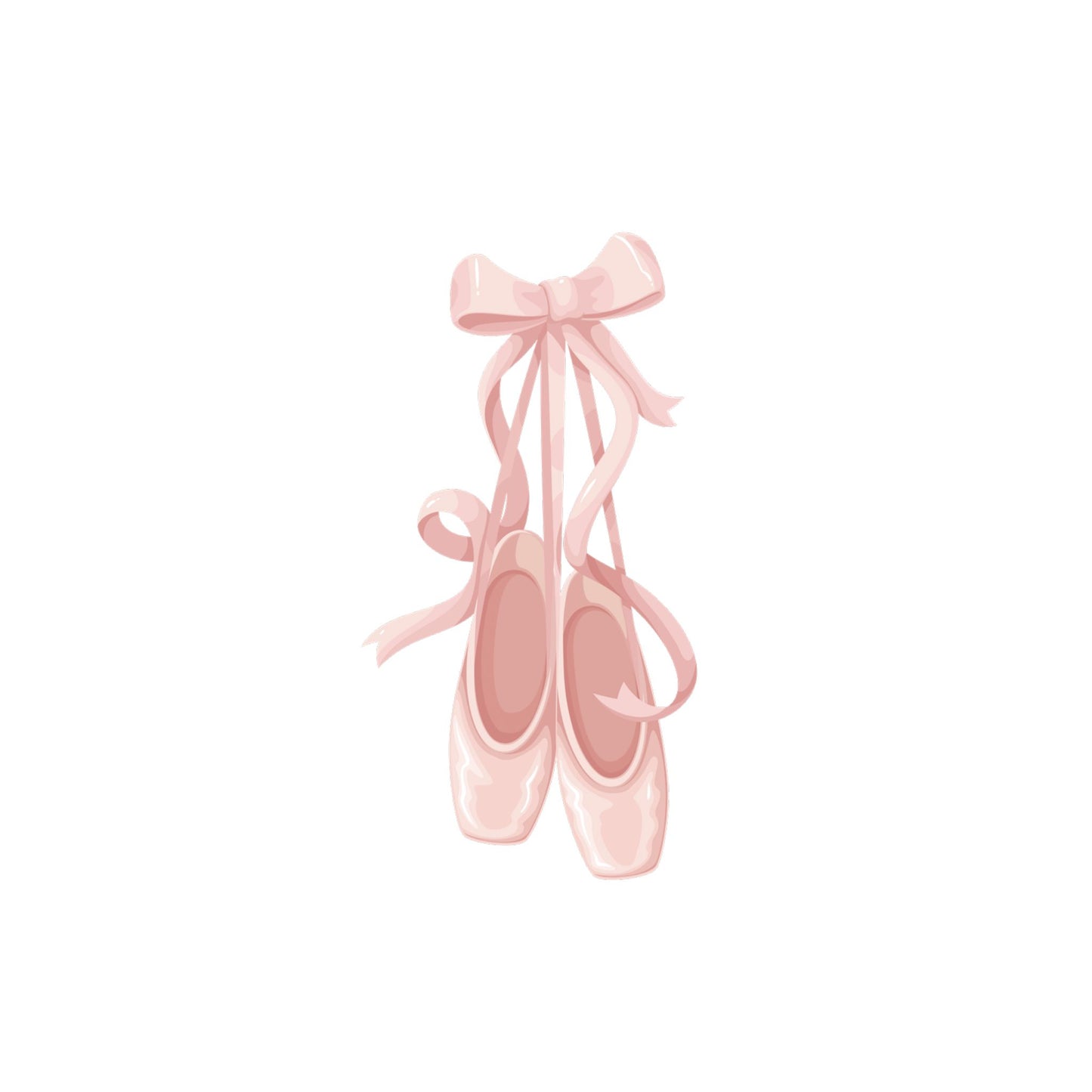 Ballet Slippers Cocktail Napkin