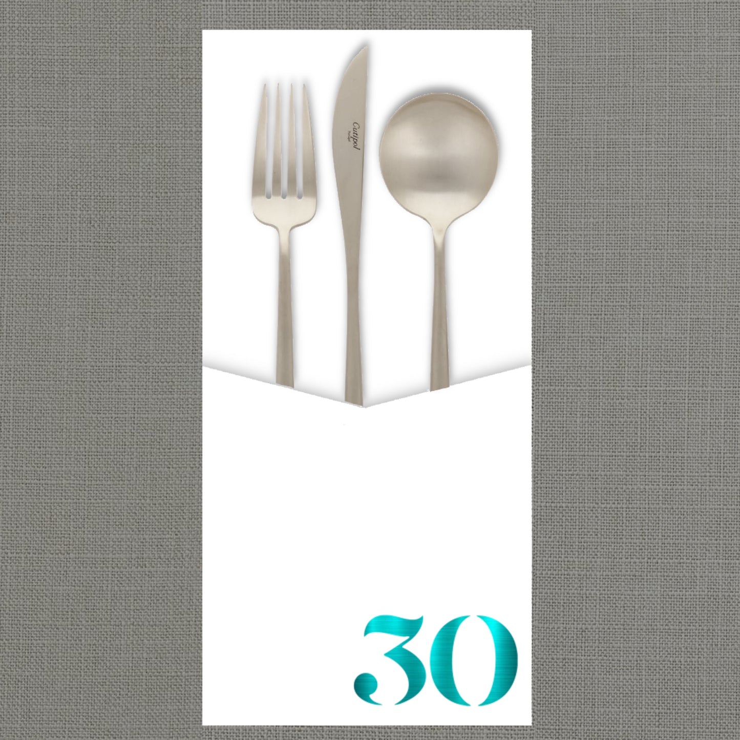 Foil Celebrate! 30 Cutlery Pouch