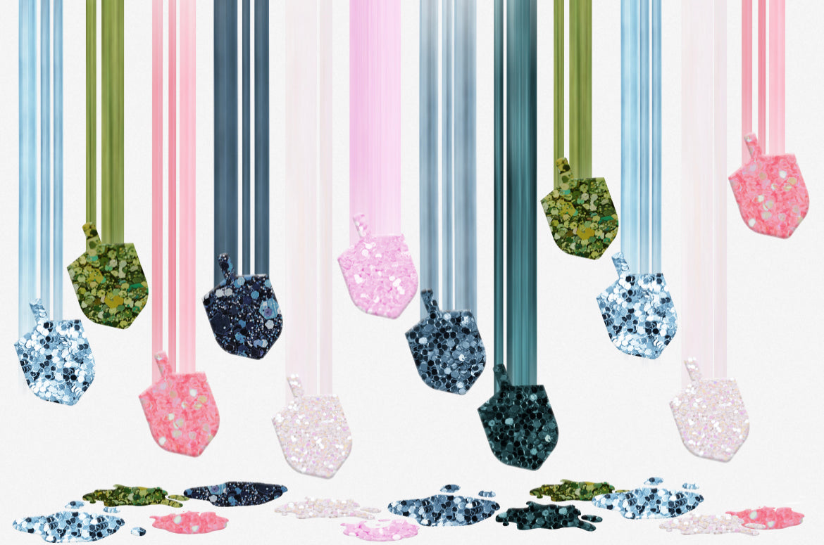 Falling Dreidels - Placemat