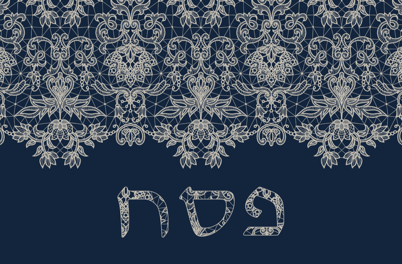 Chantilly Pesach (Blue) - Placemat