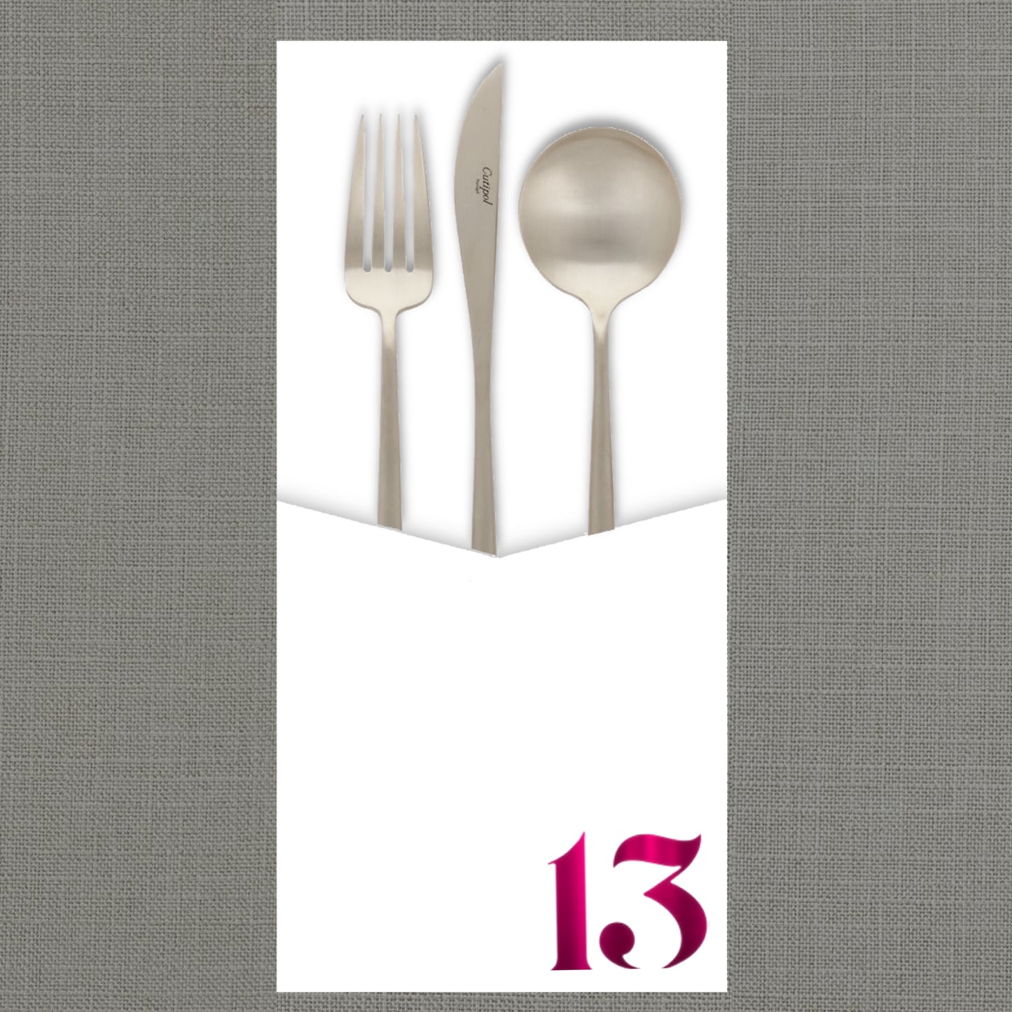 Foil Celebrate! 13 Cutlery Pouch