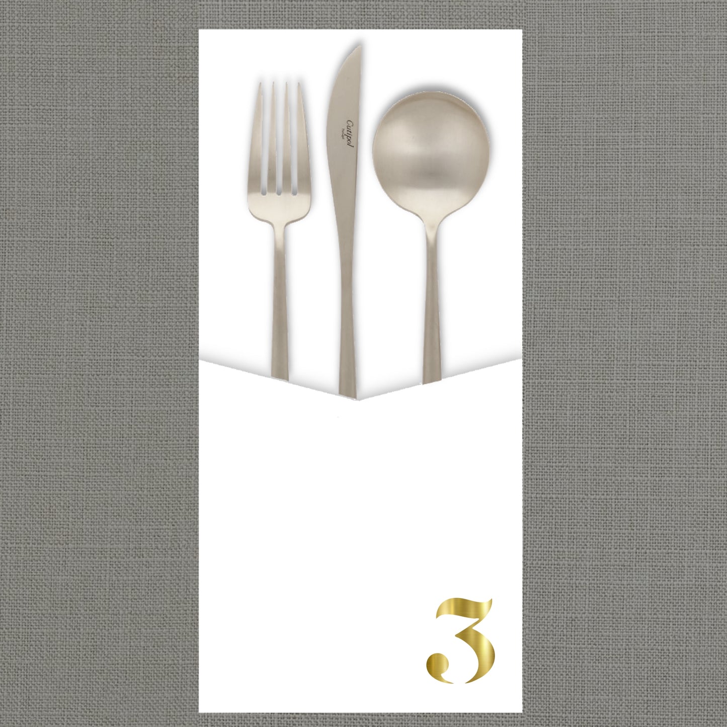 Foil Celebrate! 3 - Cutlery Pouch