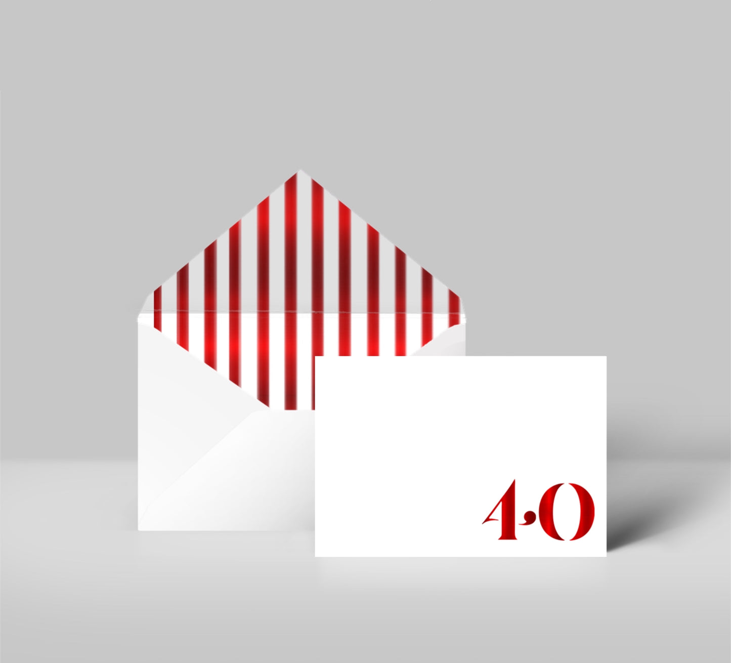 Foil Celebrate! 40 - Greeting Cards