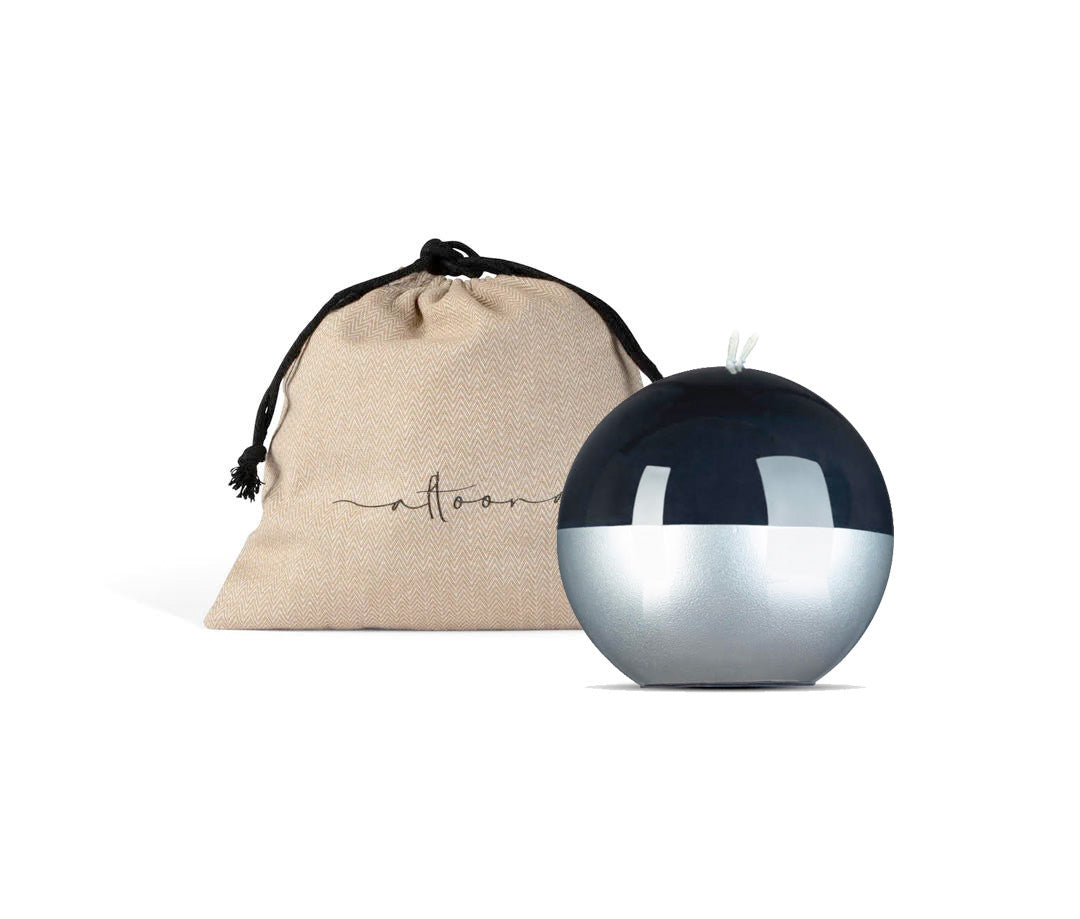 “HAVDALAH” 4 inch High Gloss “Metalic” Candle Sphere