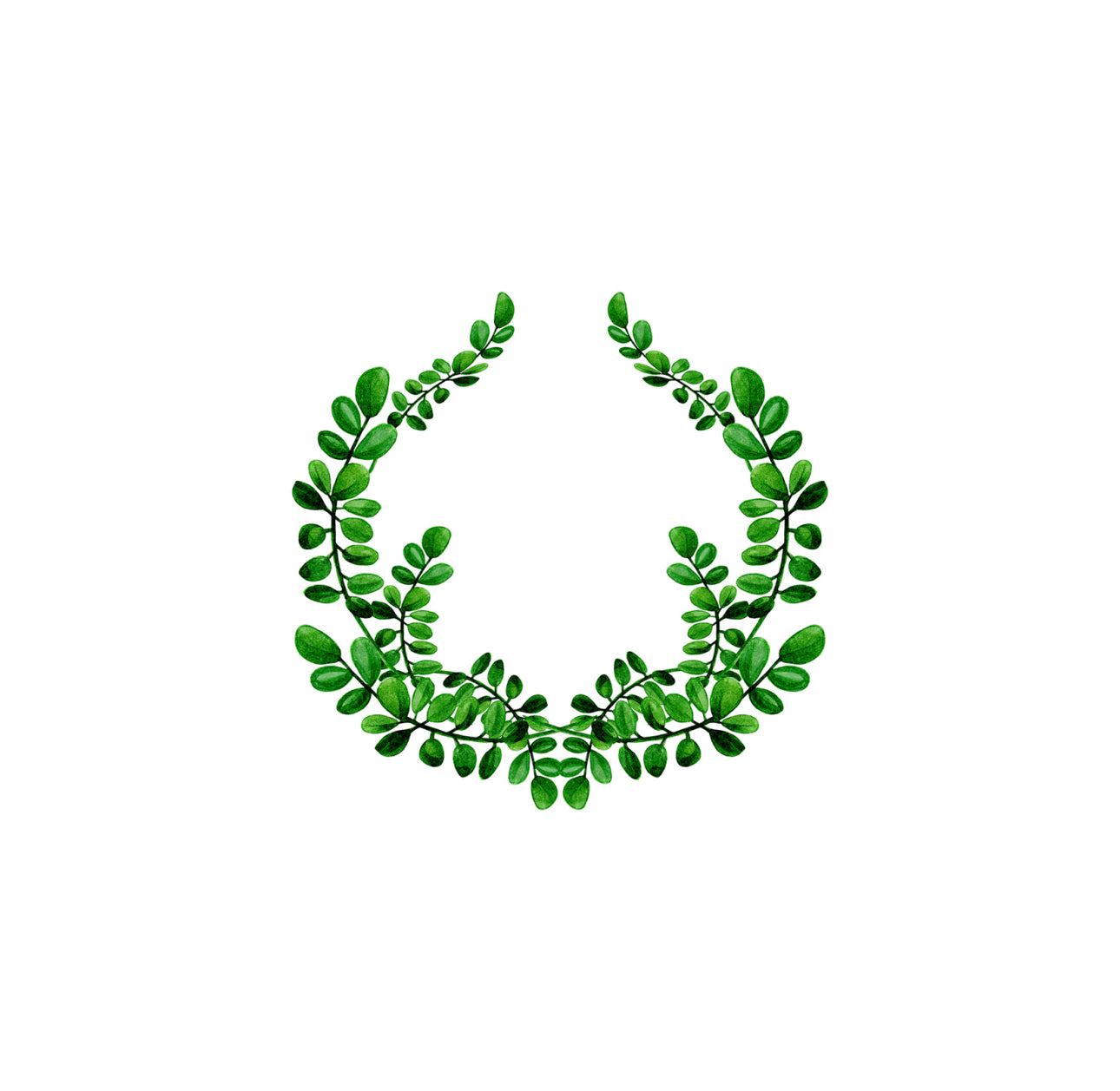 Crest Foliage Cocktail Napkin