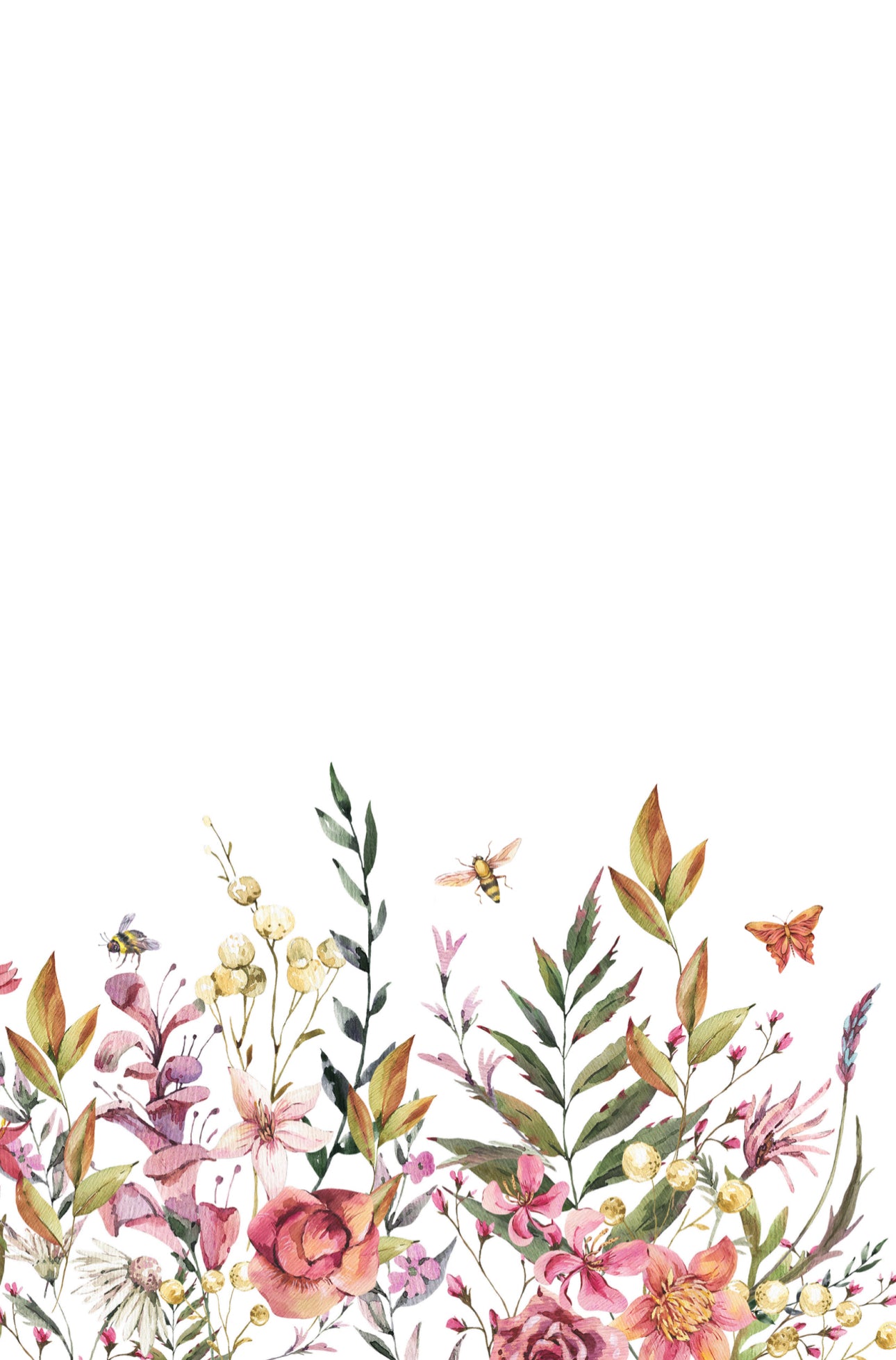 Wildflower - Printed Guest Towel
