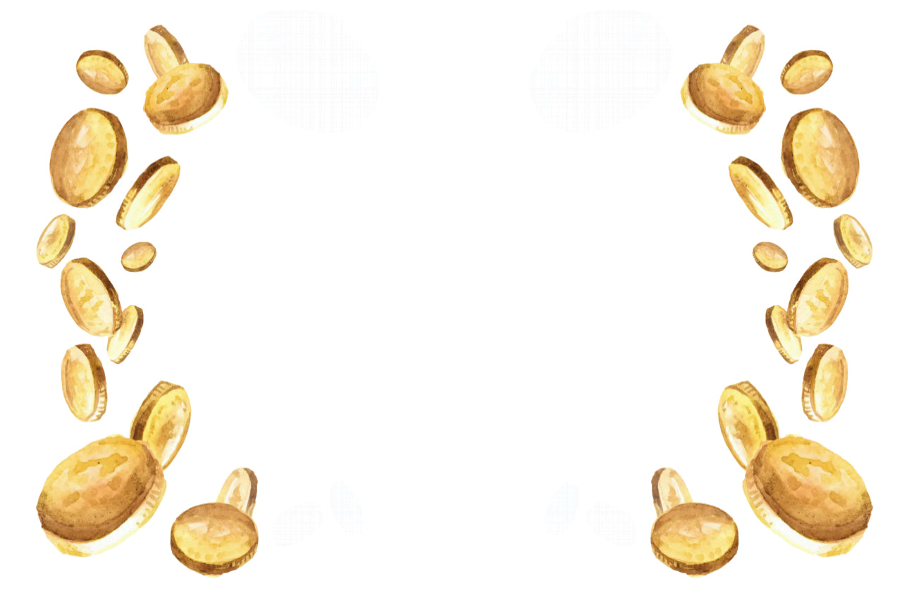 Falling Gelt - Placemat