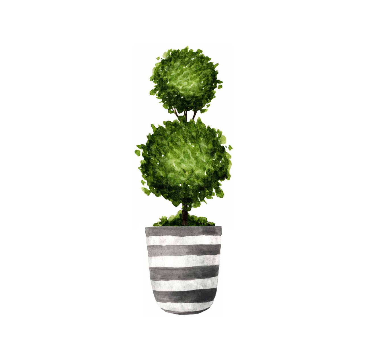 Topiary Cocktail Napkin