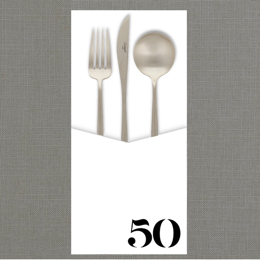 Celebrate! (Black) Cutlery Pouch