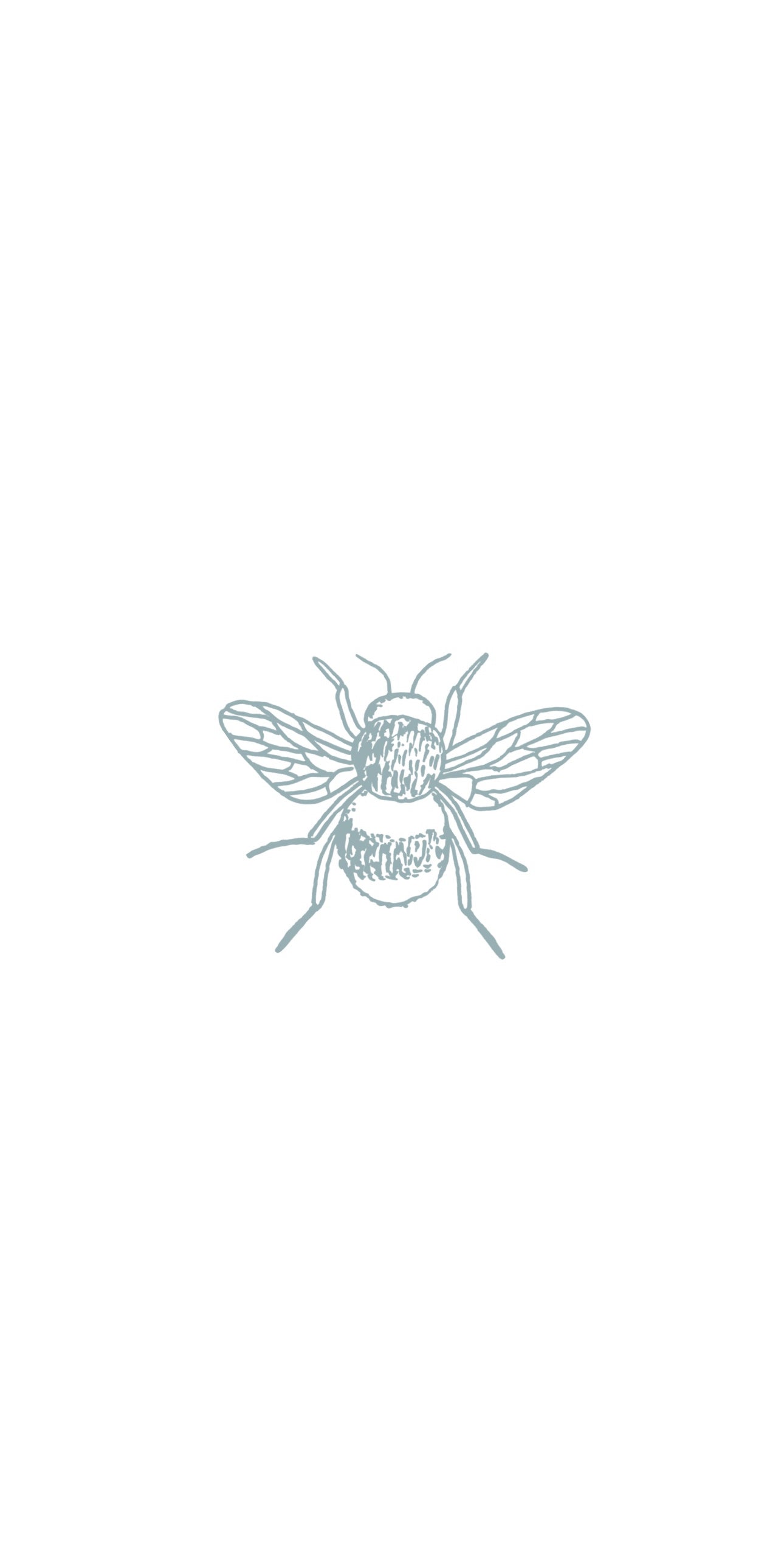 Bee Egg Blue - Printed Guest Towel