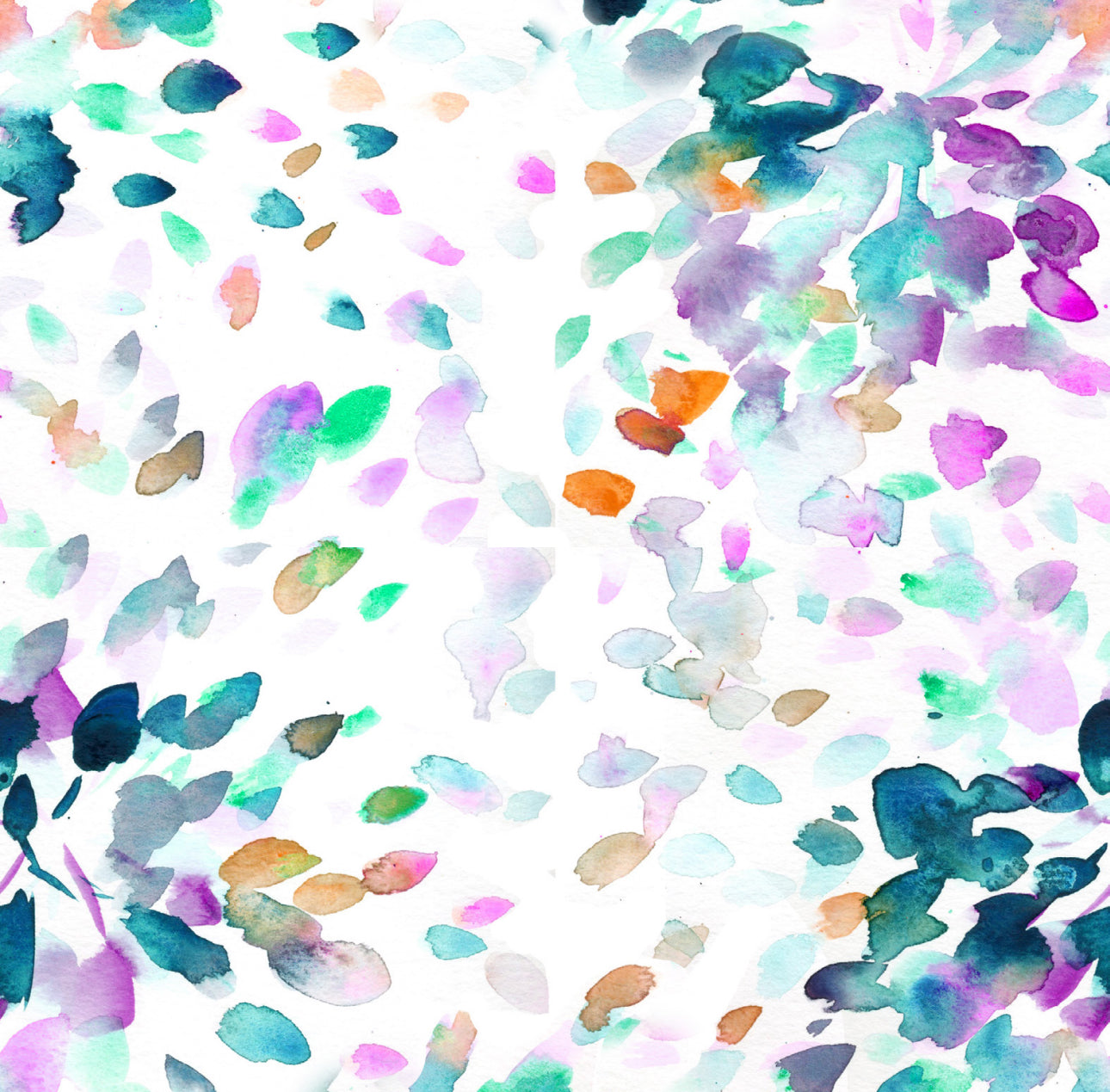 Watercolor Spots Cocktail Napkin