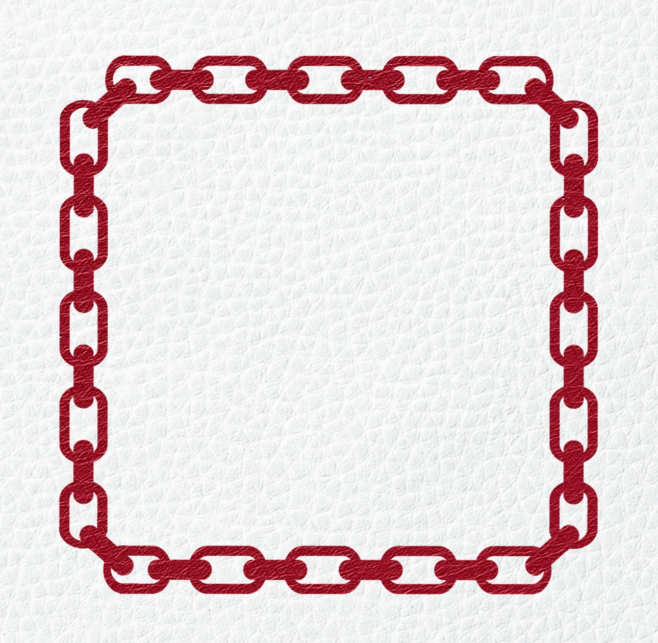 Chain Cranberry Cocktail Napkin