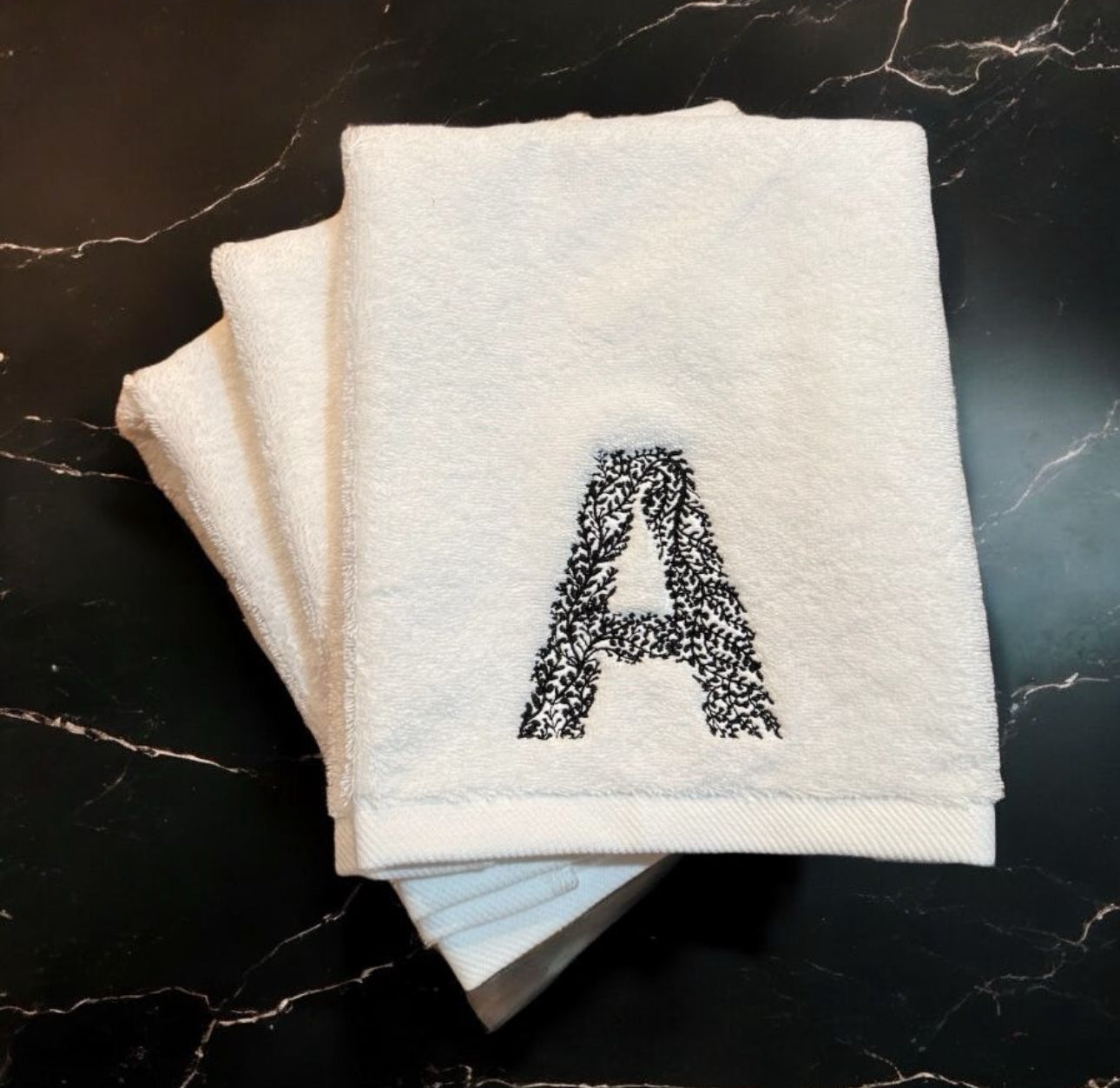 Initials - Vine Design