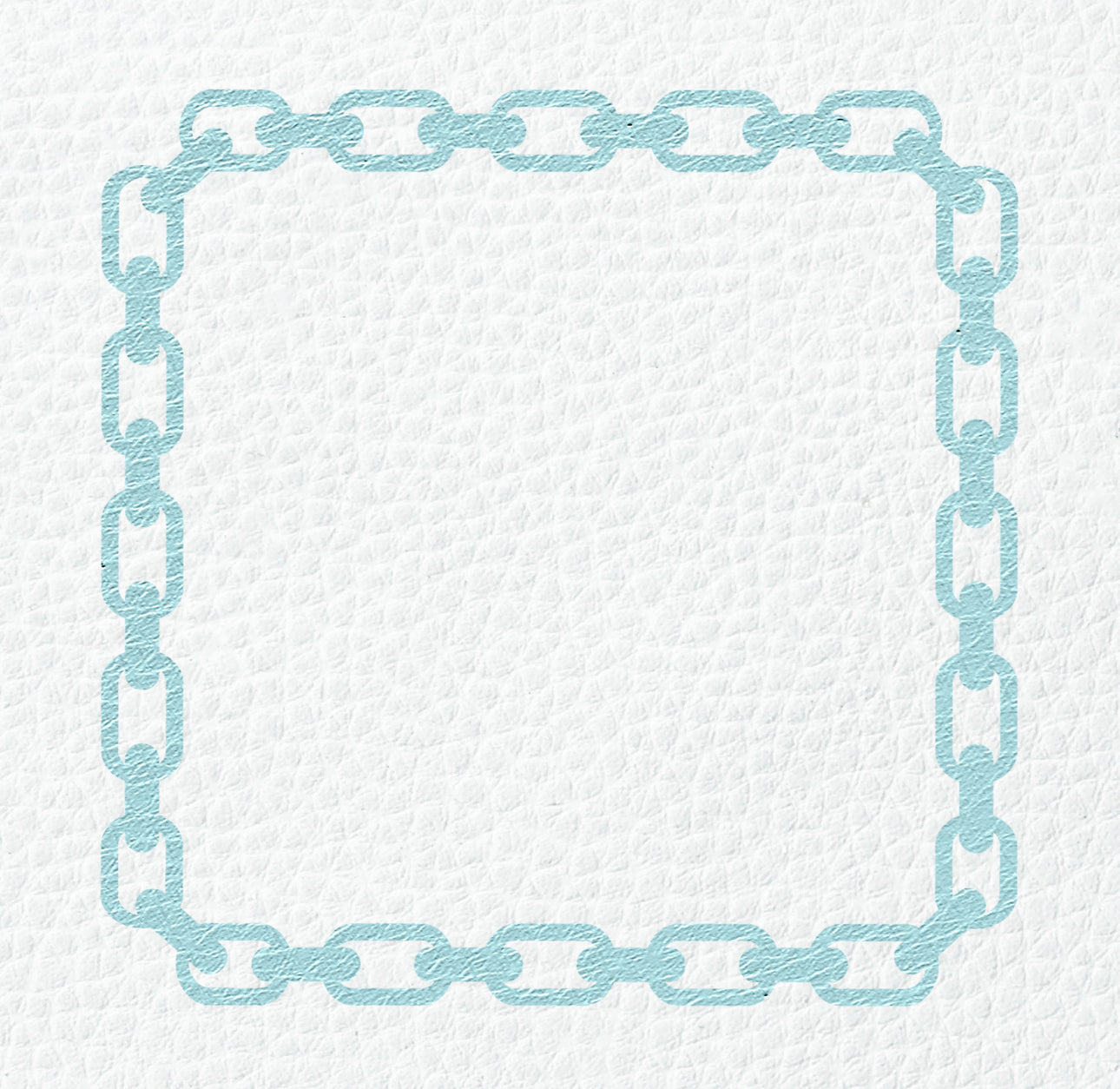 Chain Blue Cocktail Napkin